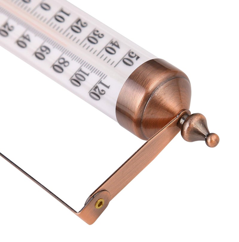 TERMOFLY 10.3 Large Numbers Premium Steel Outdoor/Indoor Thermometer Waterproof Vintage Style Decorative - Image 4